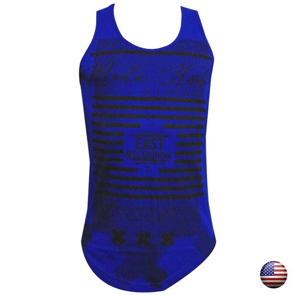 Heds Other - MODA HEDS AUSTRALIA MEN'S BLUE TANK TOP SIZE M